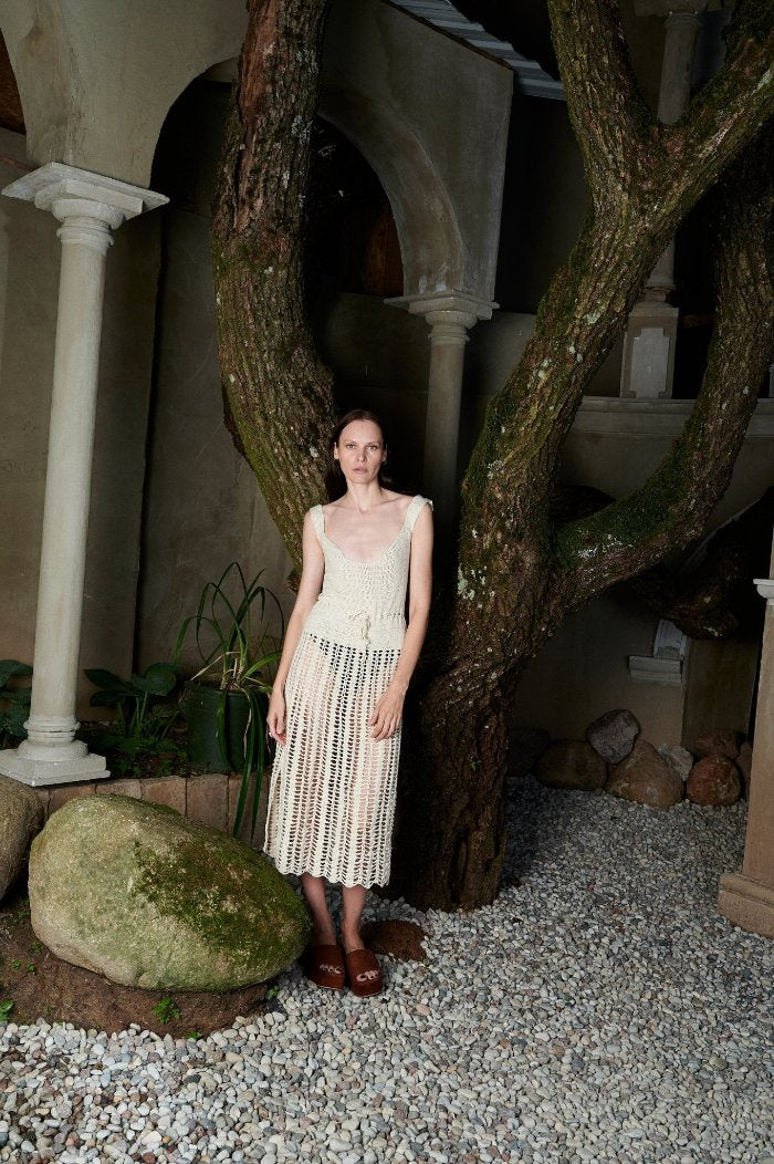 Backless crocheted dress -Blanche MajulaHandmade 6