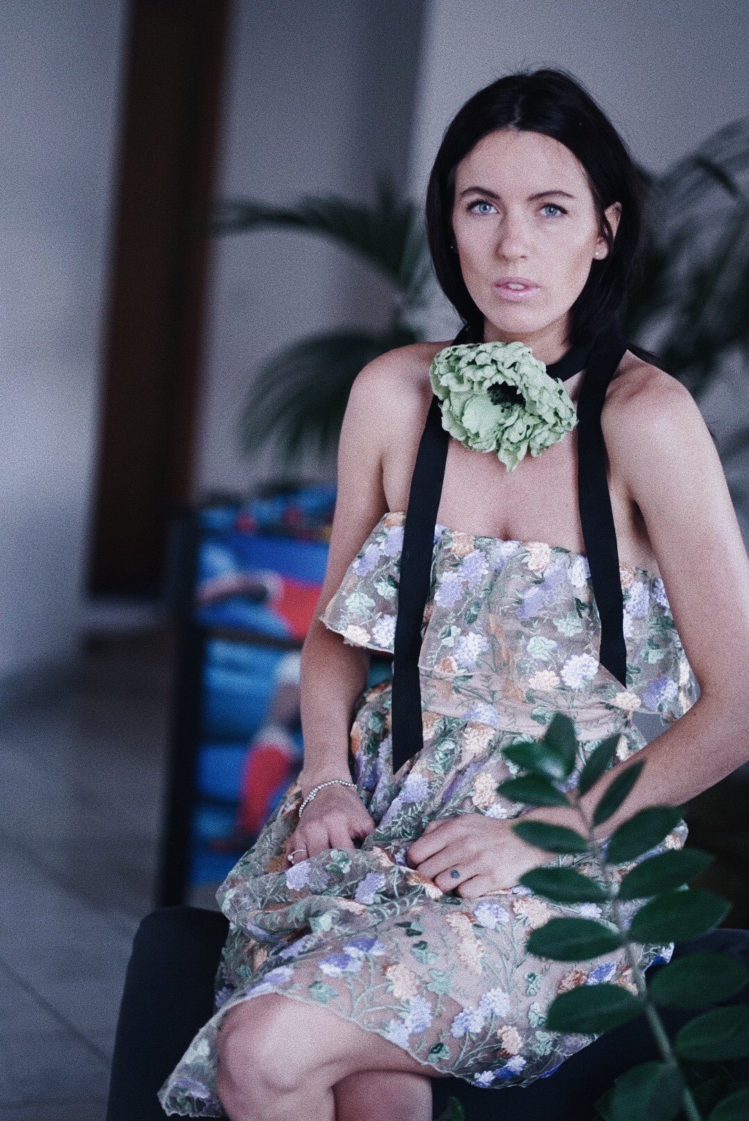 Big silk flower accessory-6- MajulaHandmade