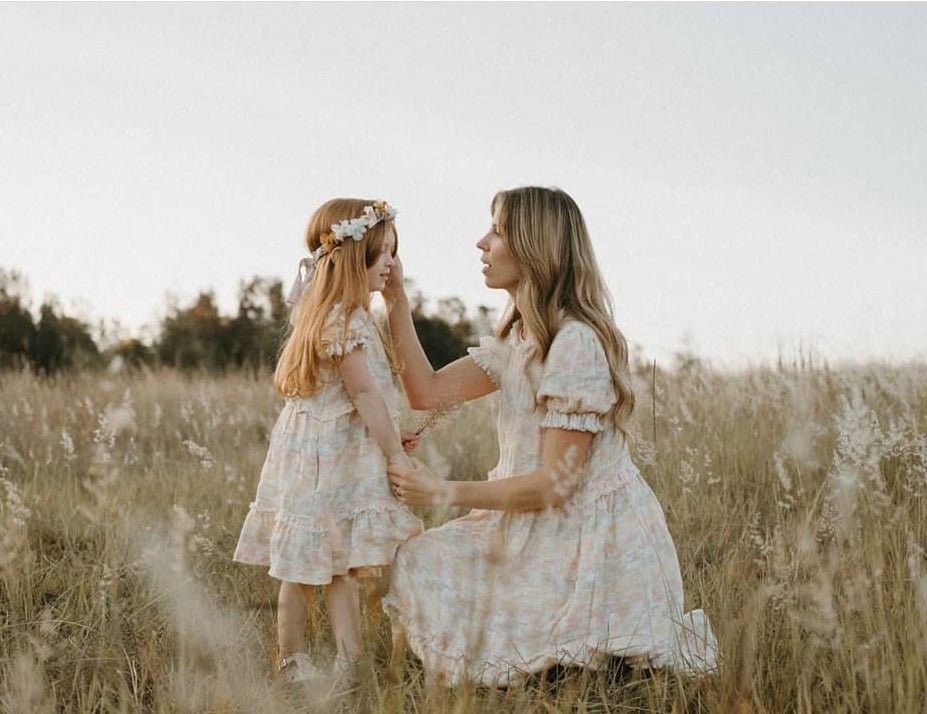Bohemian Linen Summer Dress -GODUSA-3 - MajulaHandmade