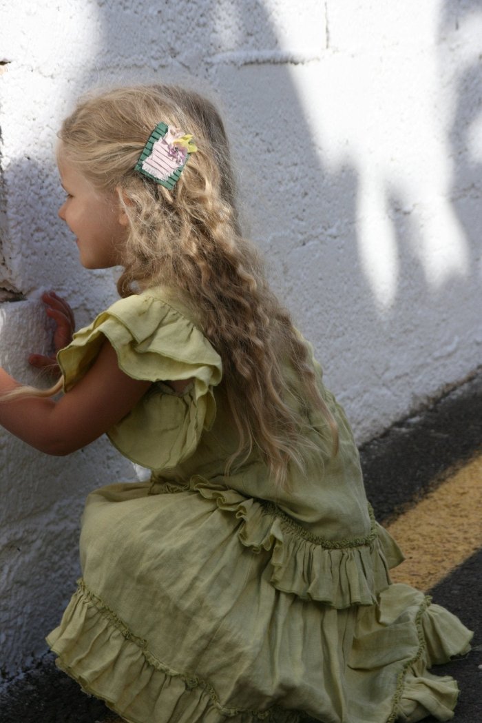 Bohemian linen dress - FRESH BLAIZE-4- MajulaHandmade