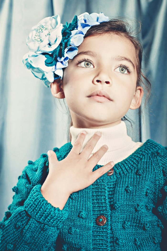 Boho Chic Luxury Flower Headband -Little miss-3 - MajulaHandmade