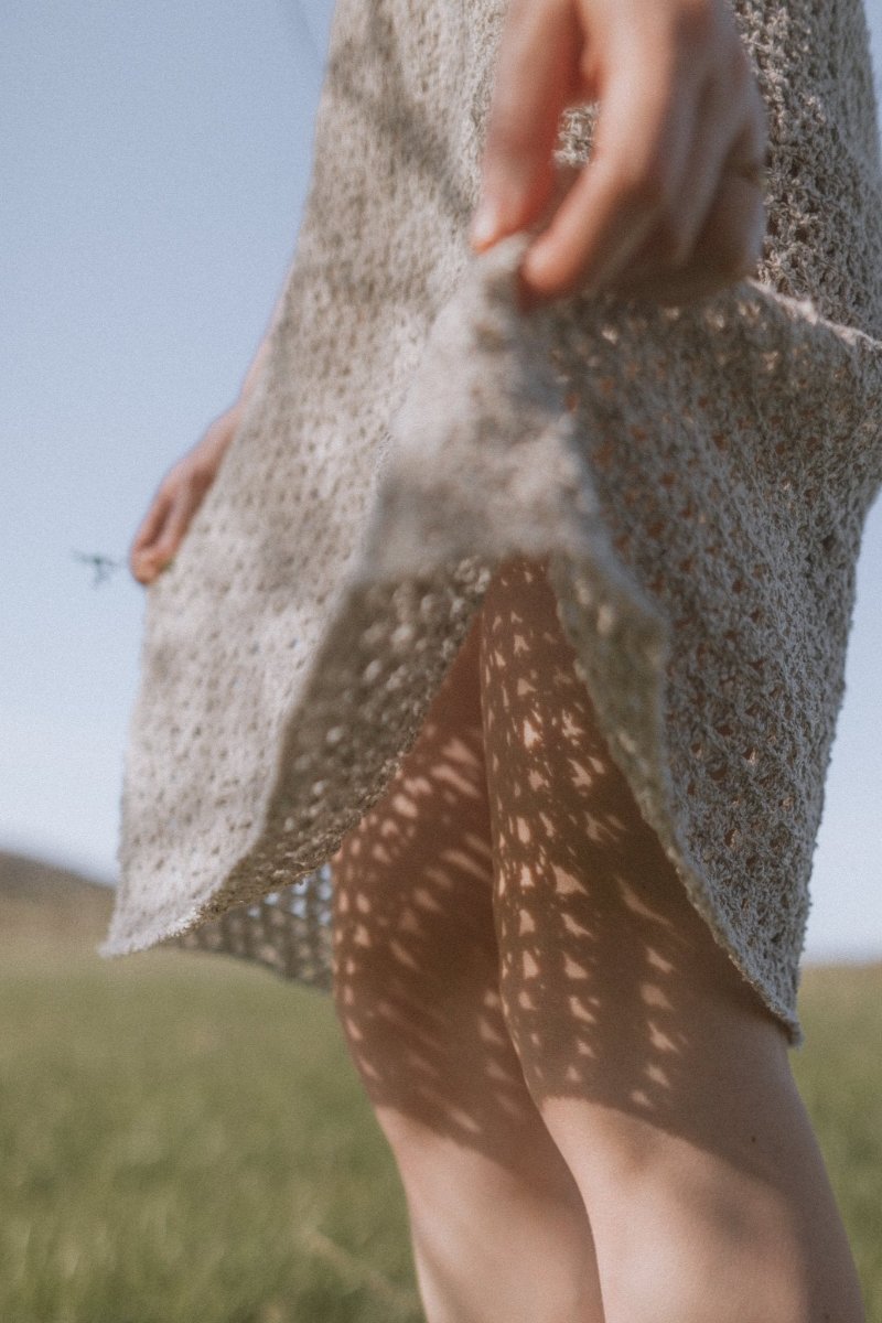 Crocheted dress - BEAU-1 - MajulaHandmade