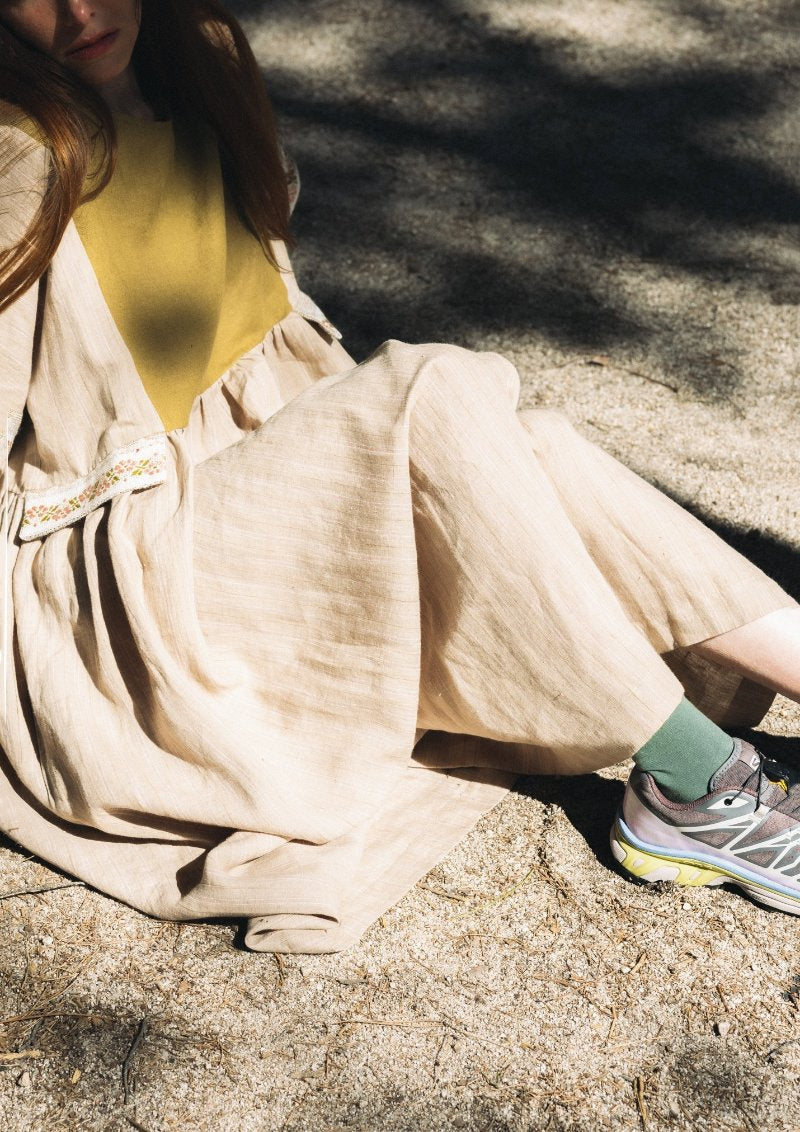 Effortless linen dress - FREEDOM-7 - MajulaHandmade
