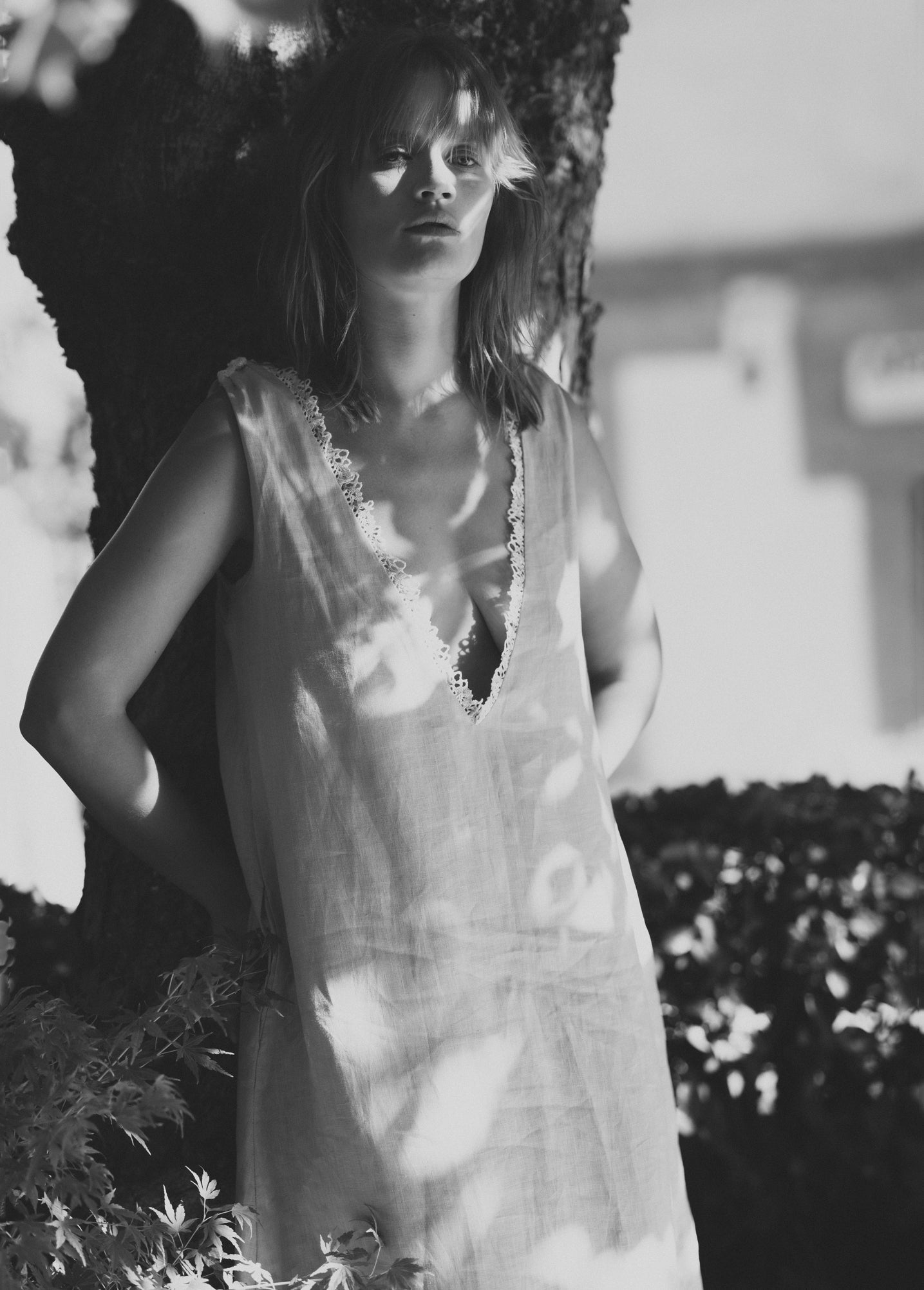 Elegant Loose-Fit Maxi Dress- STELLA-11 - MajulaHandmade