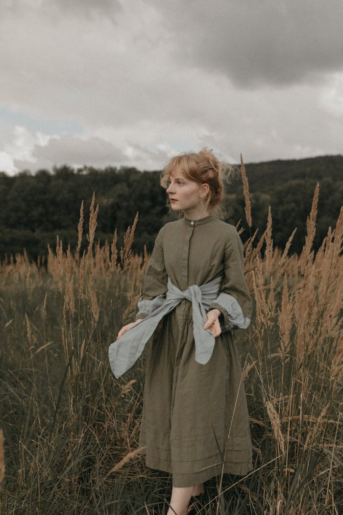 Front tie linen dress - Aria Majulahandamde 2