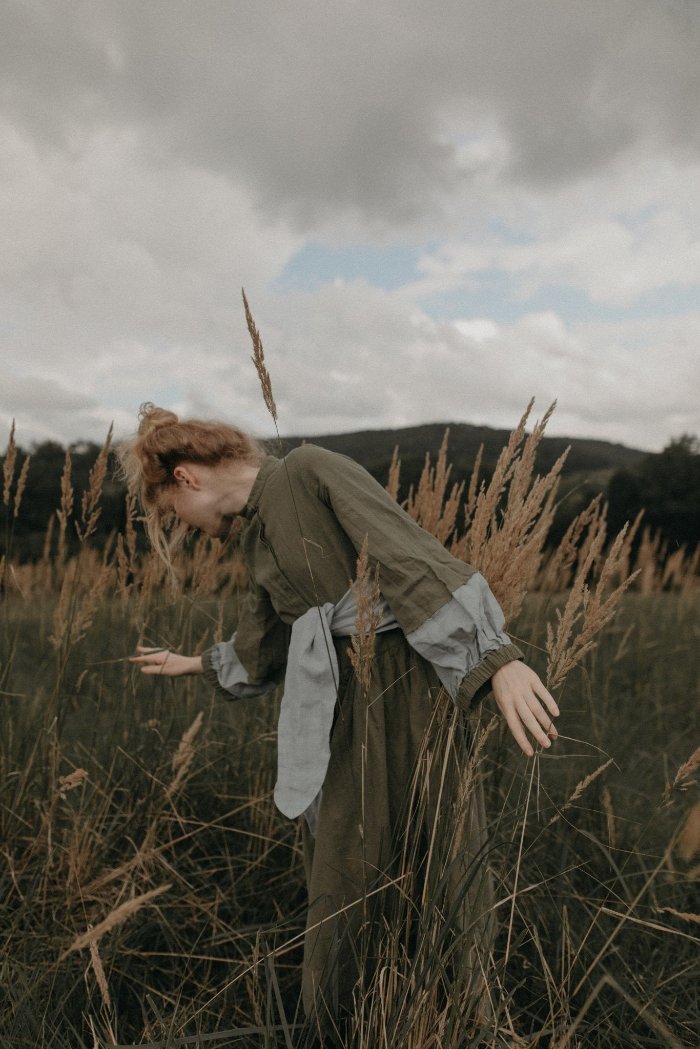 Front tie linen dress - Aria Majulahandmade 5