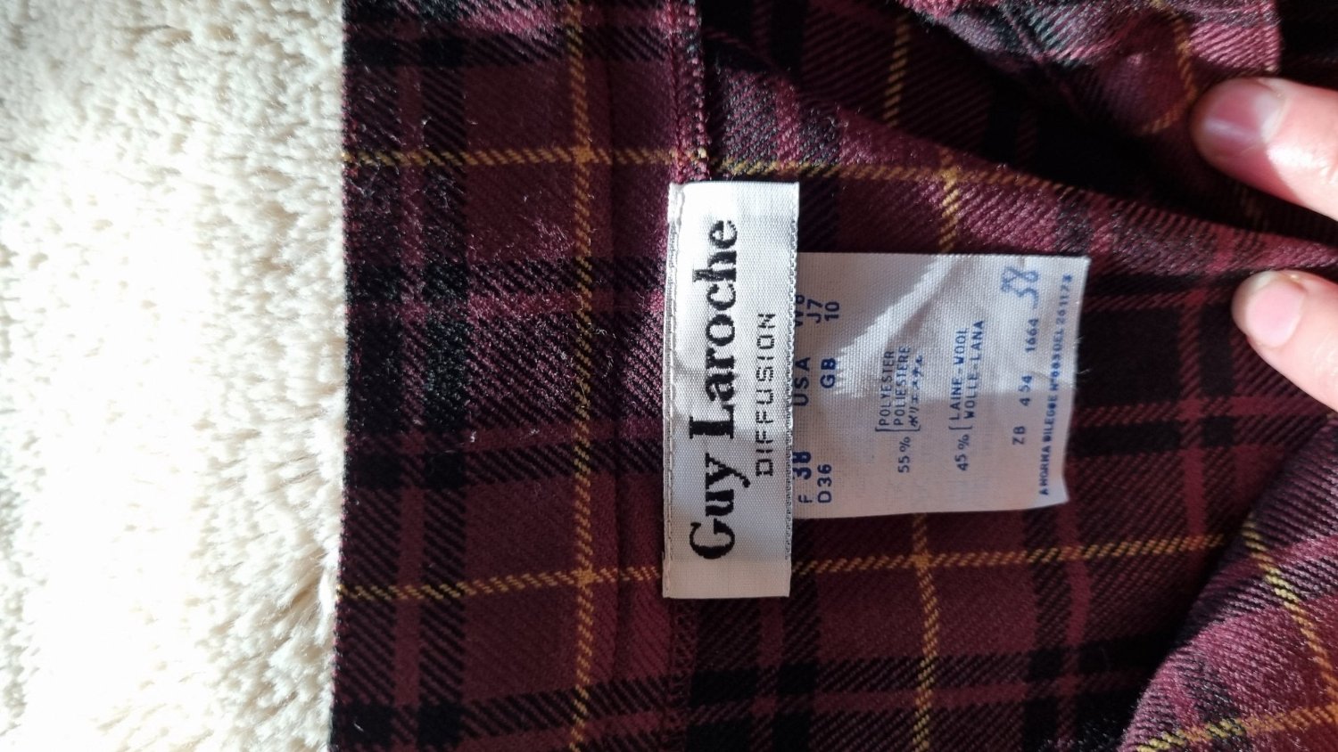 Guy Laroche vintage skirt-1 - MajulaHandmade