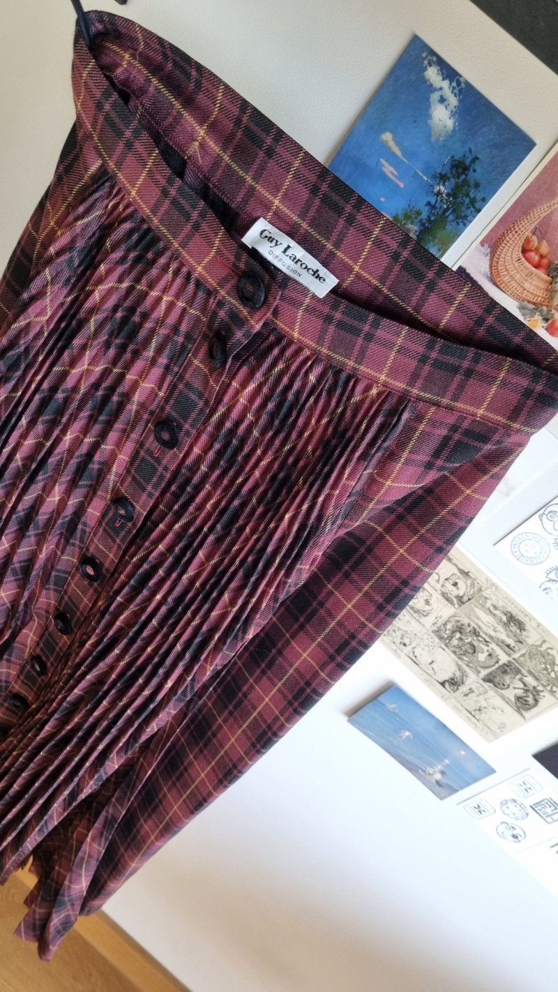 Guy Laroche vintage skirt-5 - MajulaHandmade