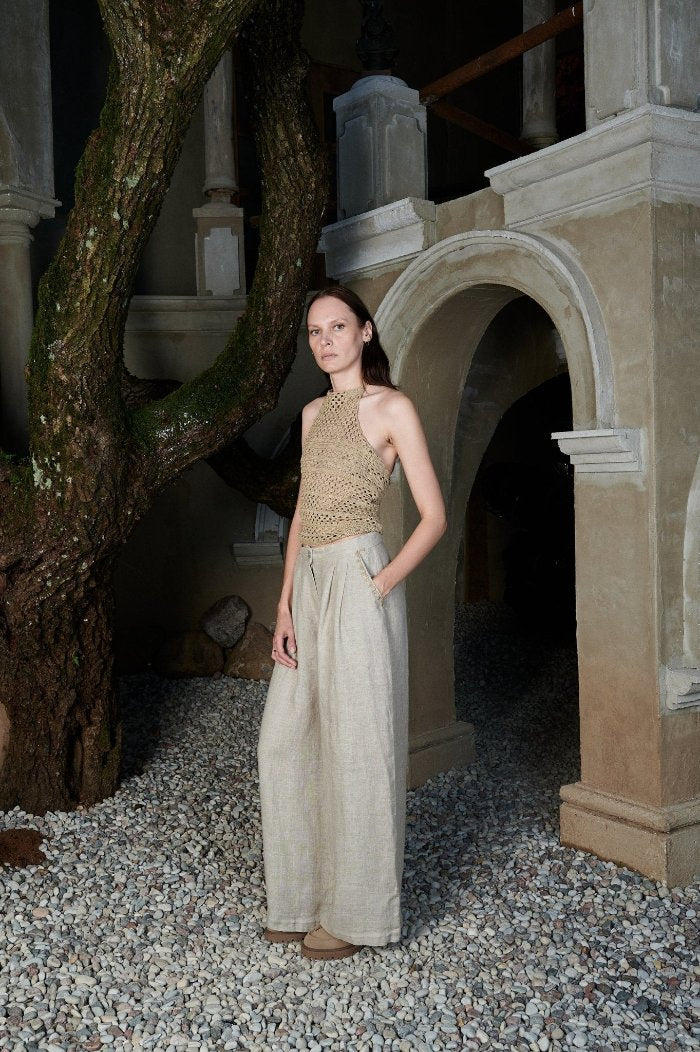 Hand Crocheted Open Back Blouse Majulahandmade 4