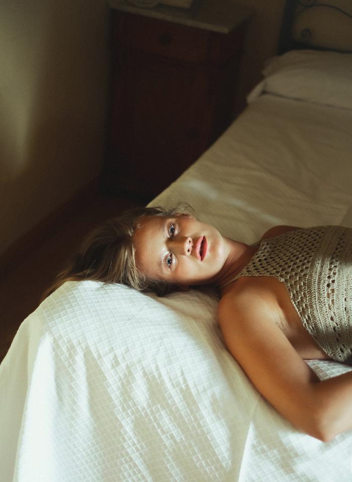 Hand Crocheted Open Back Blouse Majulahandmade 5