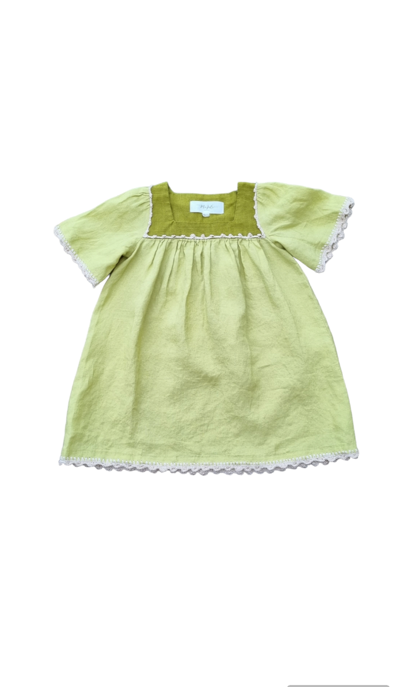 Elidi dress light green