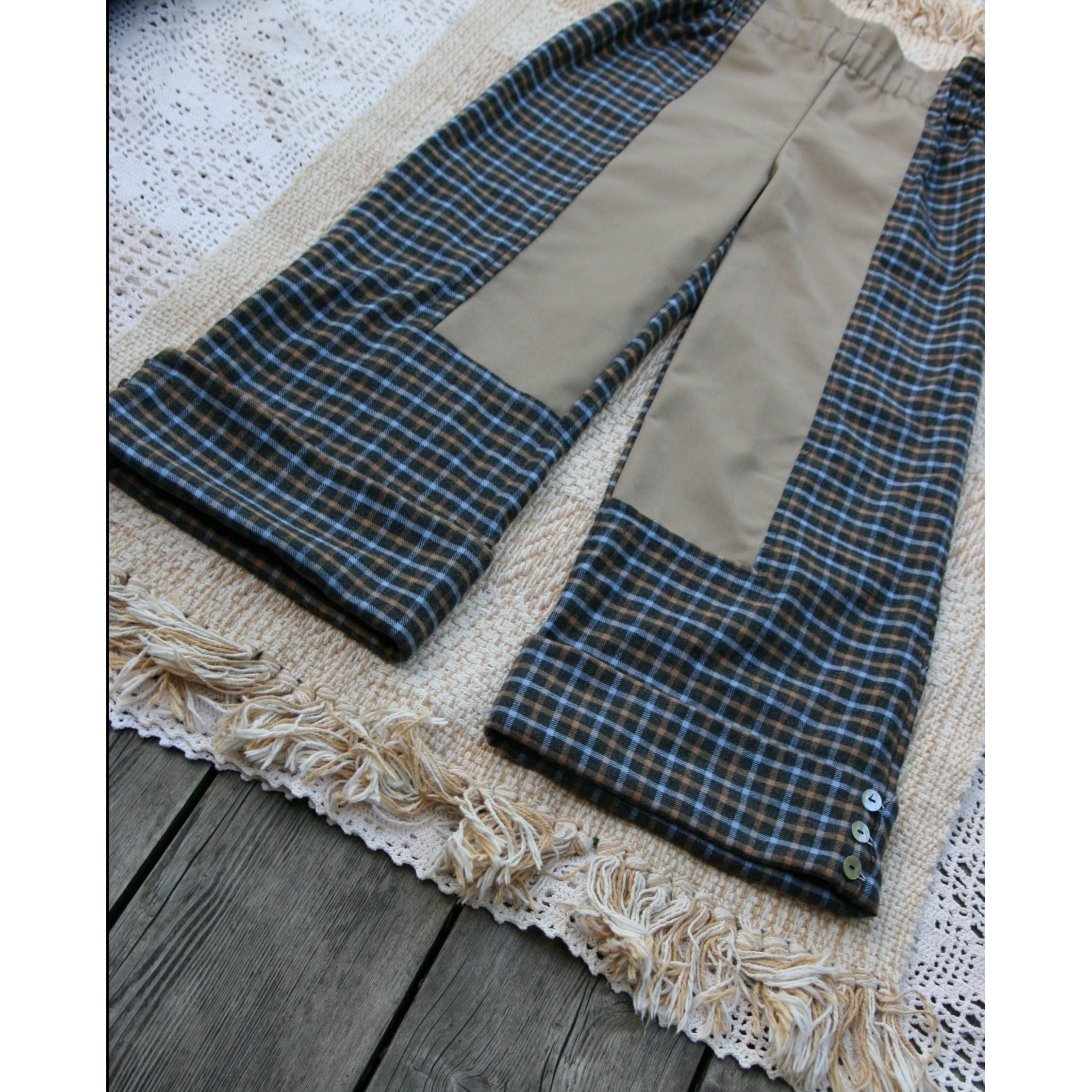 Comfortable wide leg girl's pants
