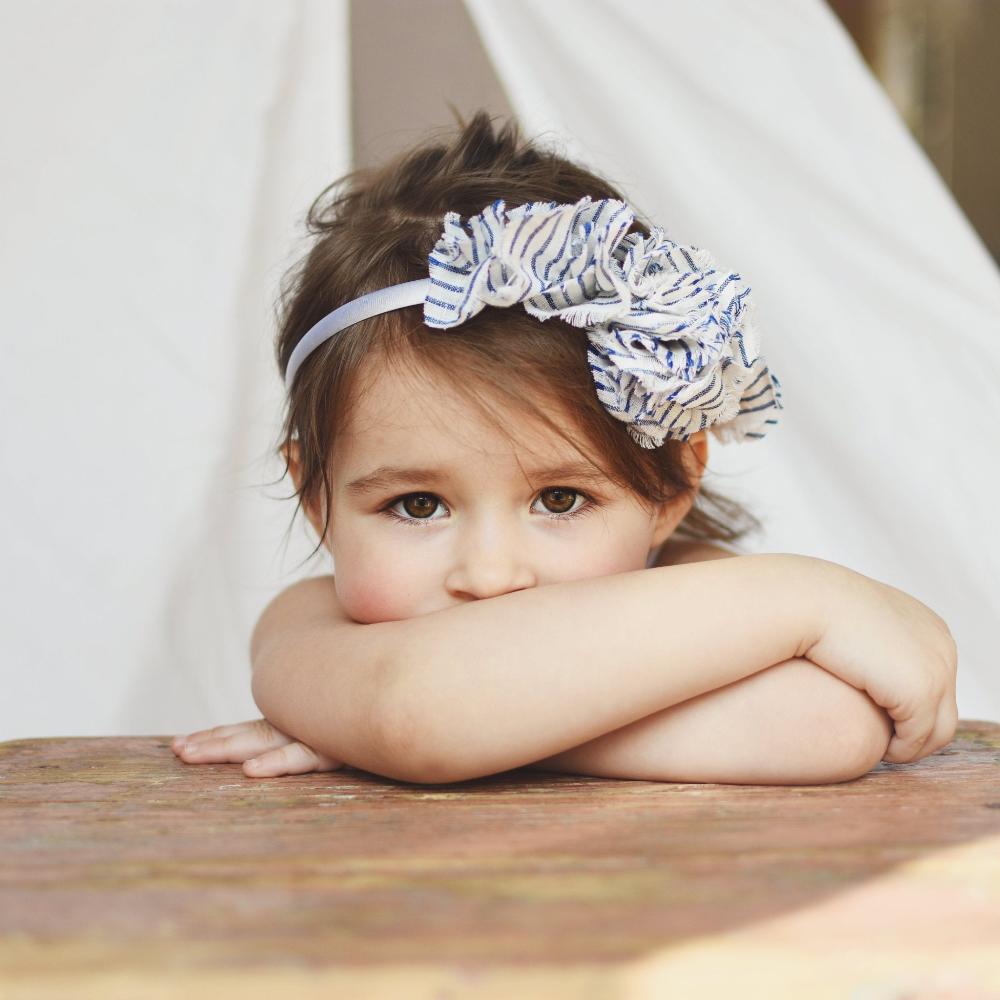 Linen headband - BY THE SEA-1 - MajulaHandmade