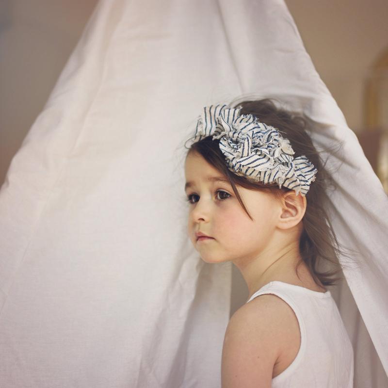 Linen headband - BY THE SEA-3- MajulaHandmade