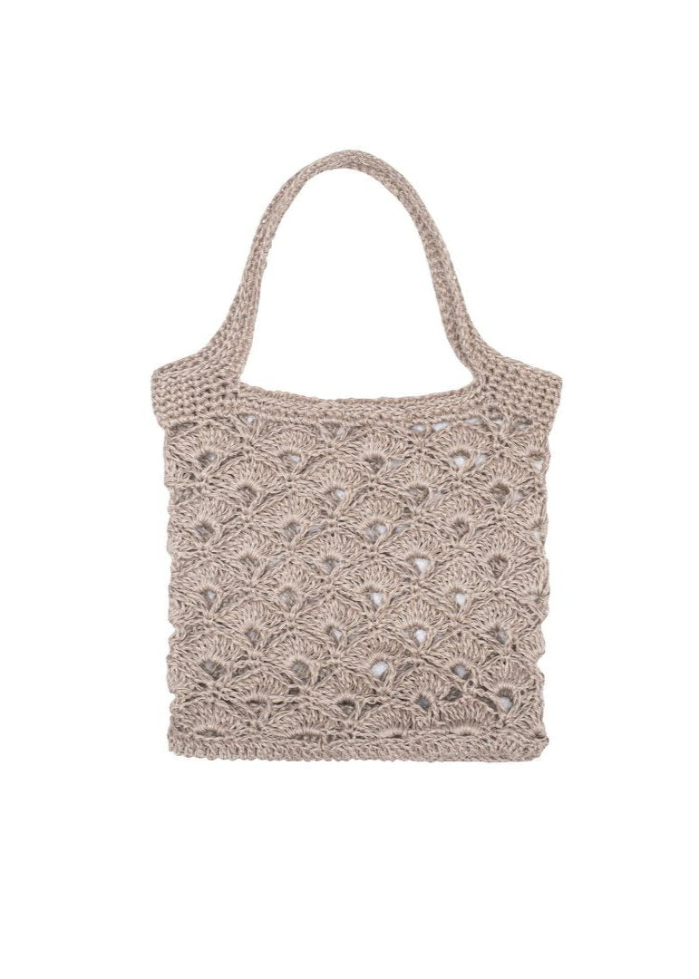 National heritage hand-crocheted linen bag- MajulaHandmade