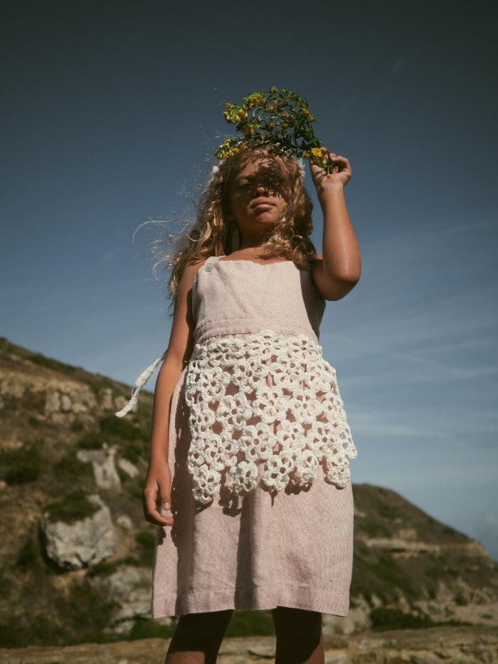 Pinafore dress - DANA-1 - MajulaHandmade