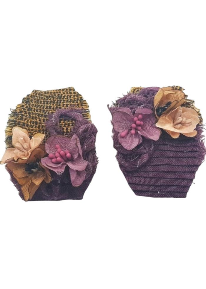 Retro-inspired pins - All shades of pink 2- MajulaHandmade