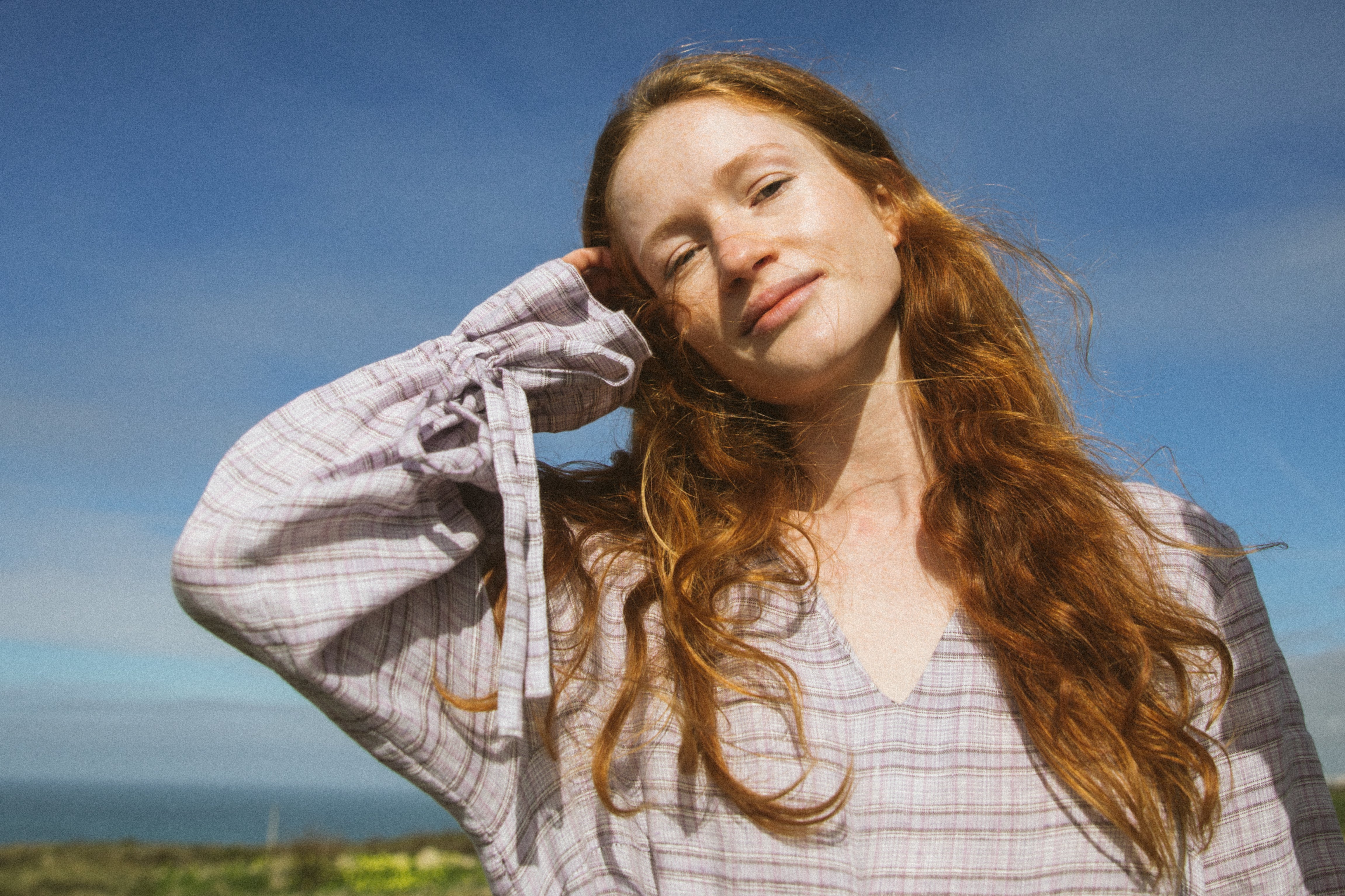 Romantic long linen dress - CARMEN_5