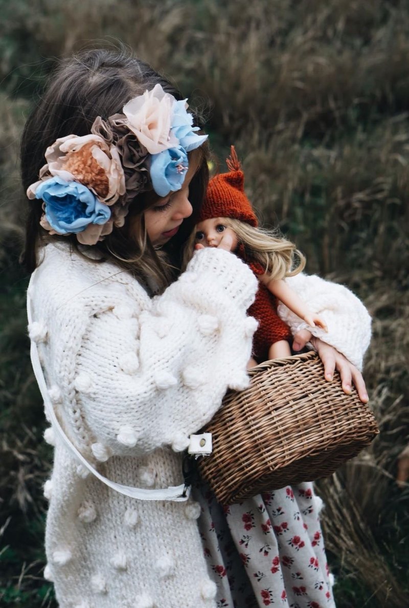 Whimsical flowers headpiece-2 - MajulaHandmade