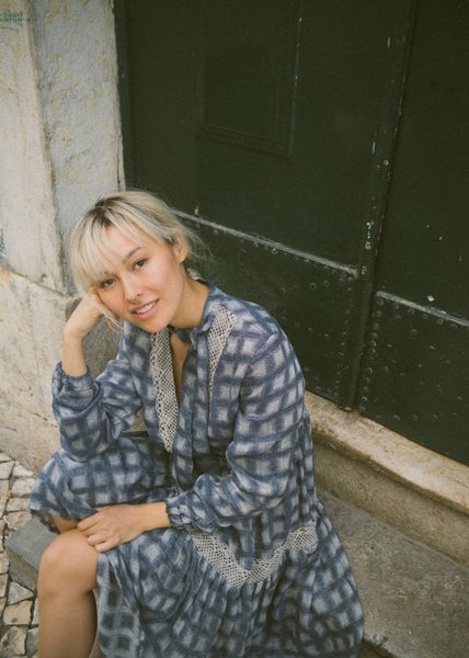 Wide-Fit Linen Dress - PAVEU-1- MajulaHandmade