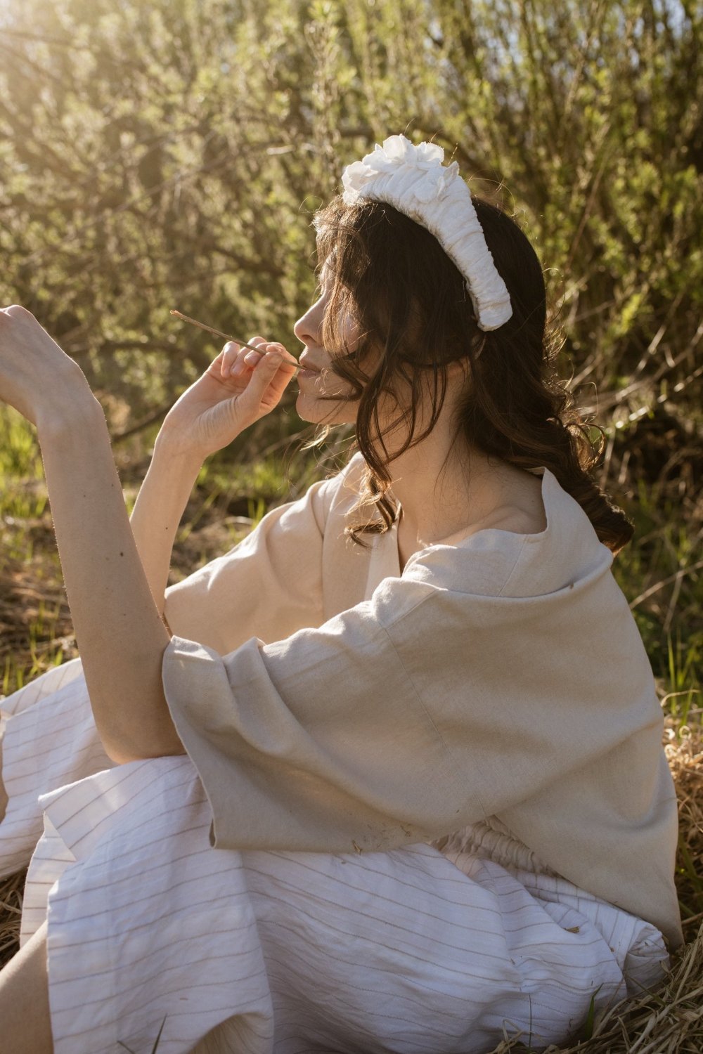 Wide velvet headband-3 - MajulaHandmade