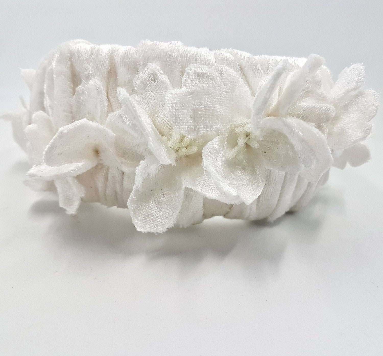 Wide velvet headband-7 - MajulaHandmade