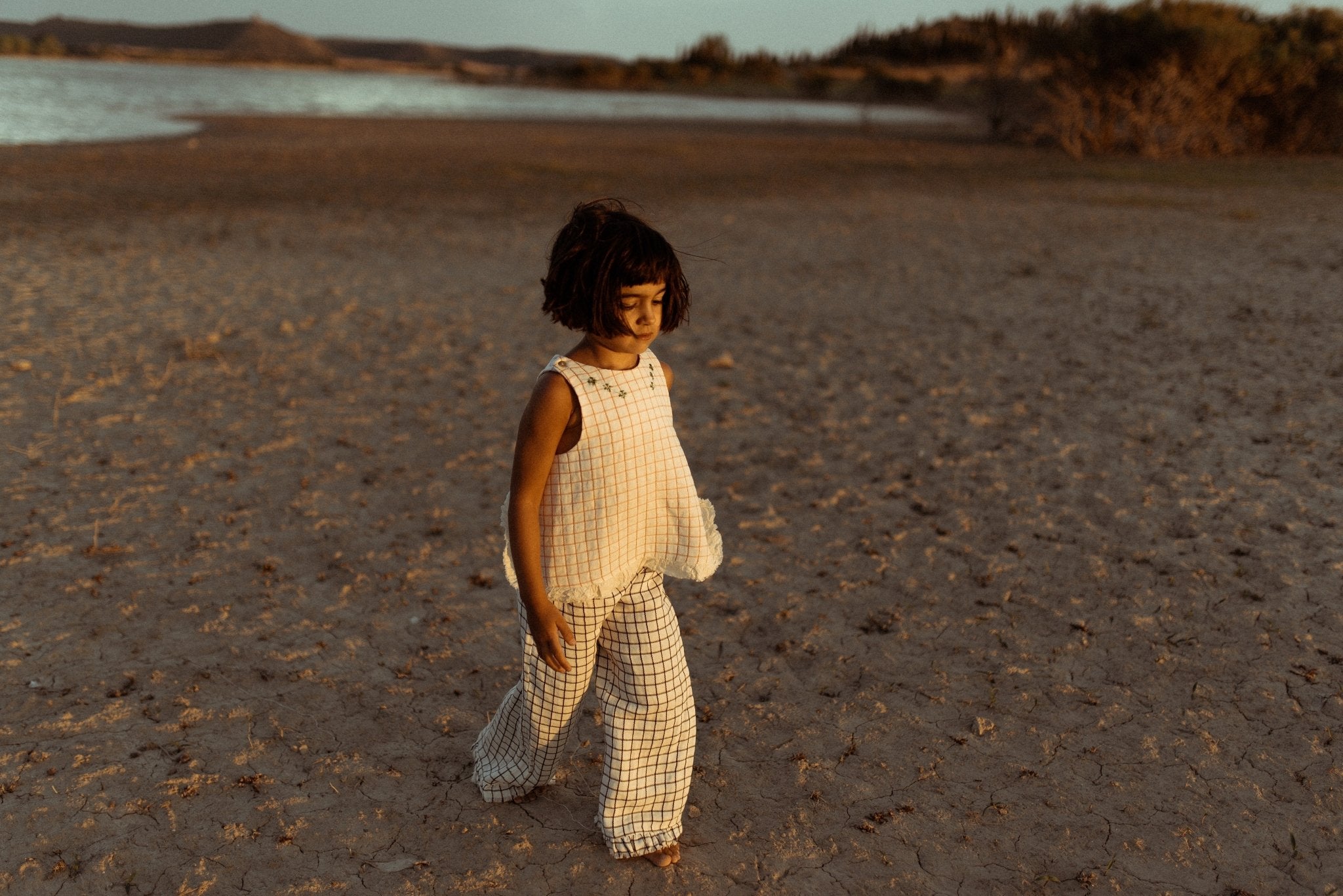 Black July trousers - MajulaHandmade