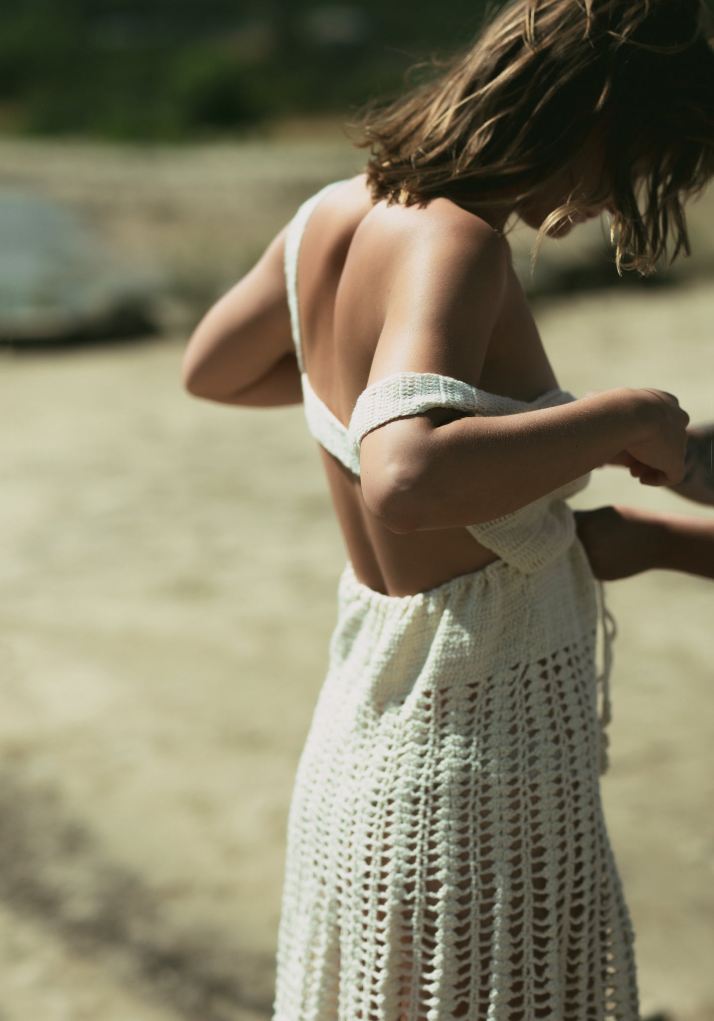 Blanche crocheted dress - MajulaHandmade