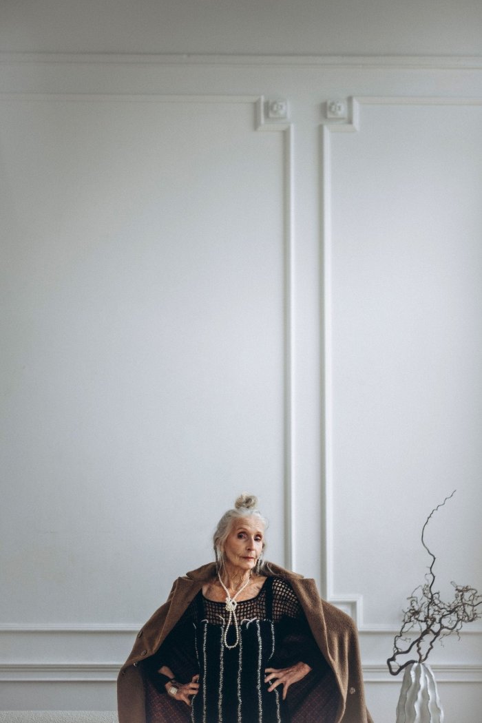 Camel long wool coat - MajulaHandmade