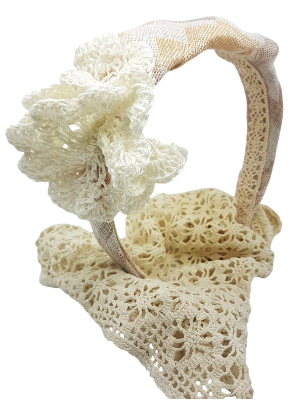 Daisy headband - MajulaHandmade