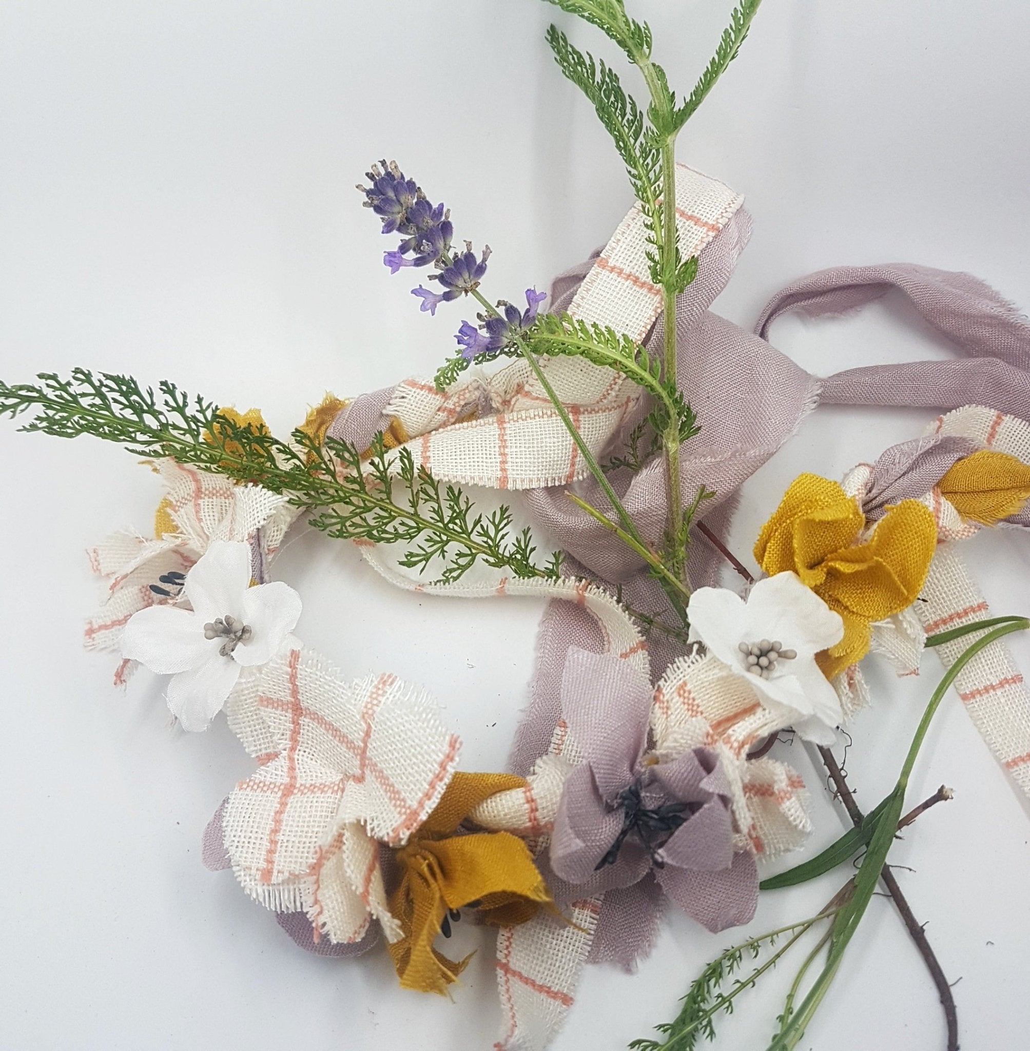 Dreamy fields crown - MajulaHandmade