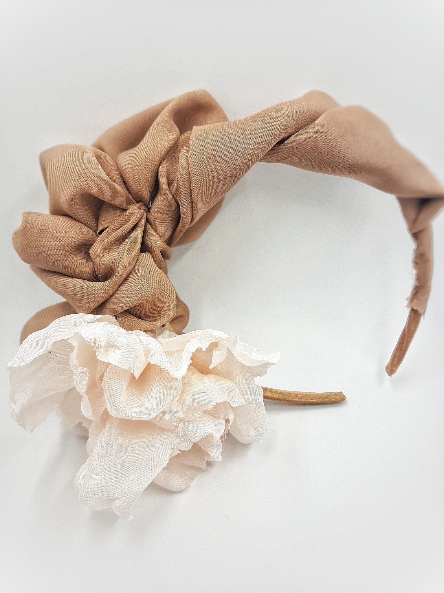 Flower bow headband - MajulaHandmade