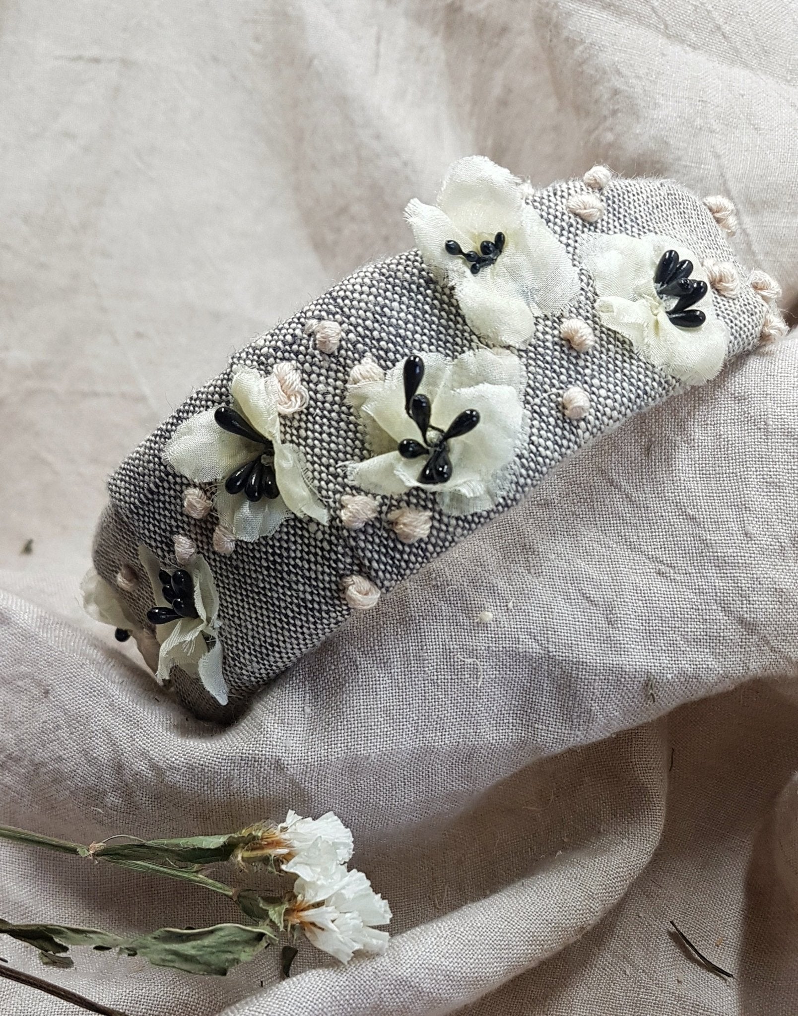 Flowers seeds headband mélange - MajulaHandmade