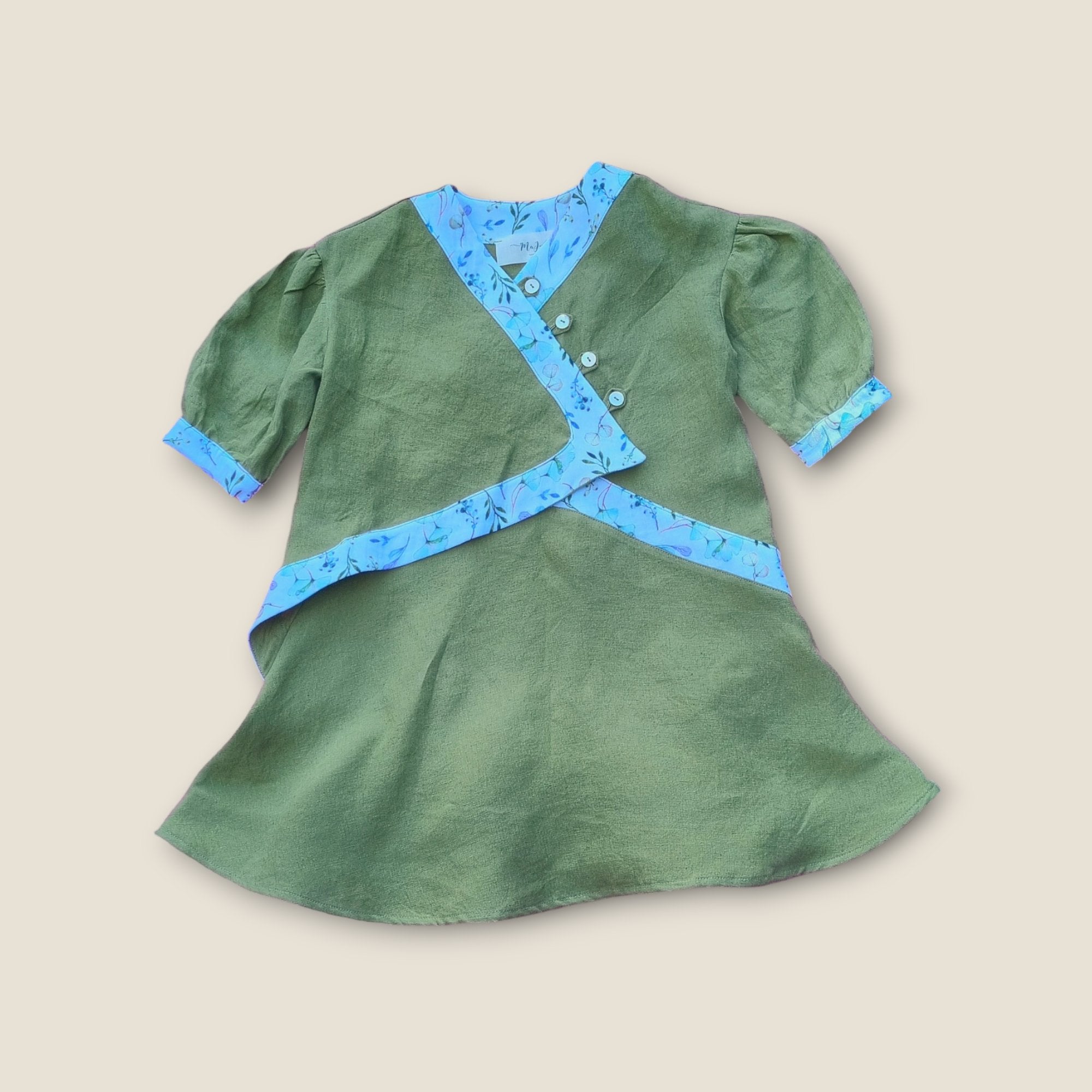 Grass dress - MajulaHandmade