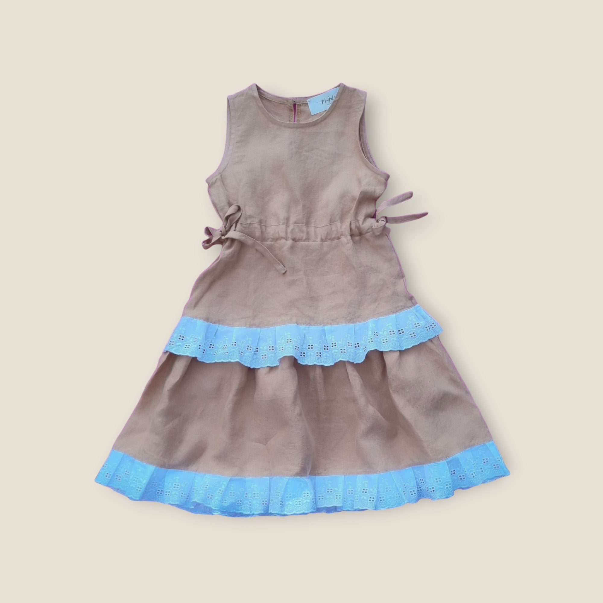 Latte dress - MajulaHandmade