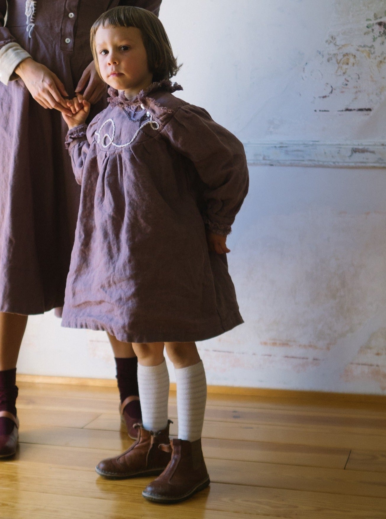 Lila dress - MajulaHandmade