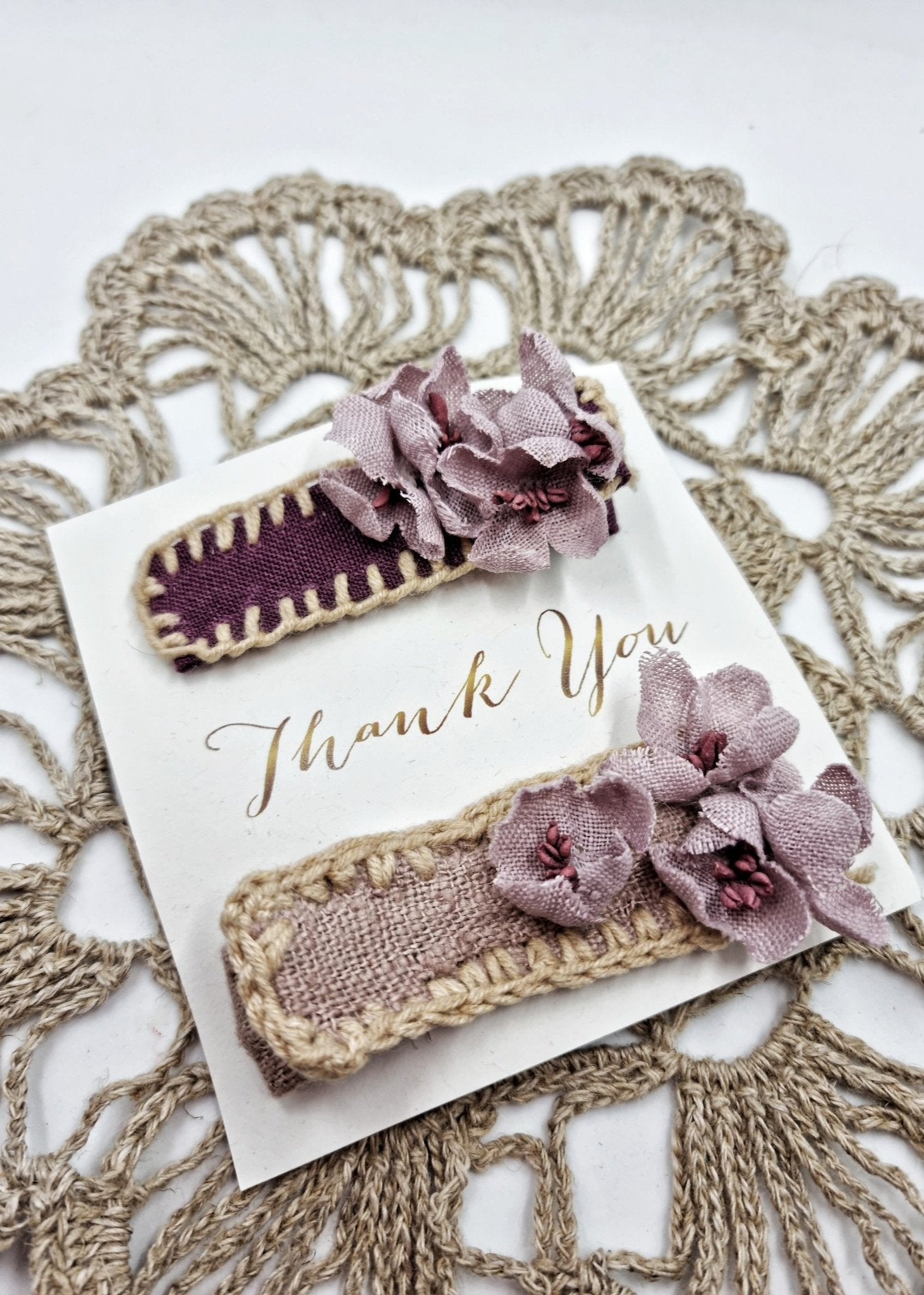 Lilac pins - MajulaHandmade