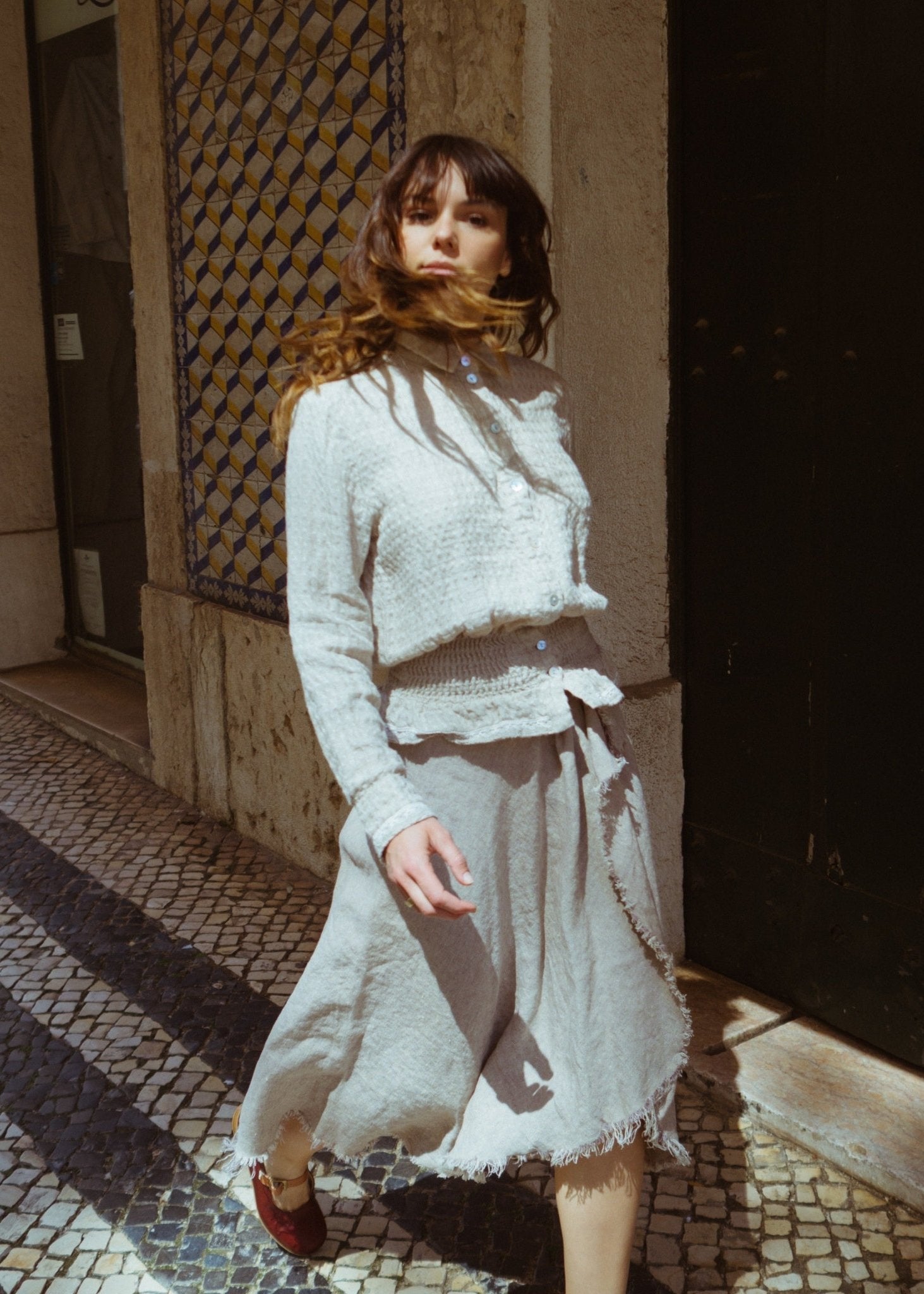 Linen skirt - ONES - MajulaHandmade