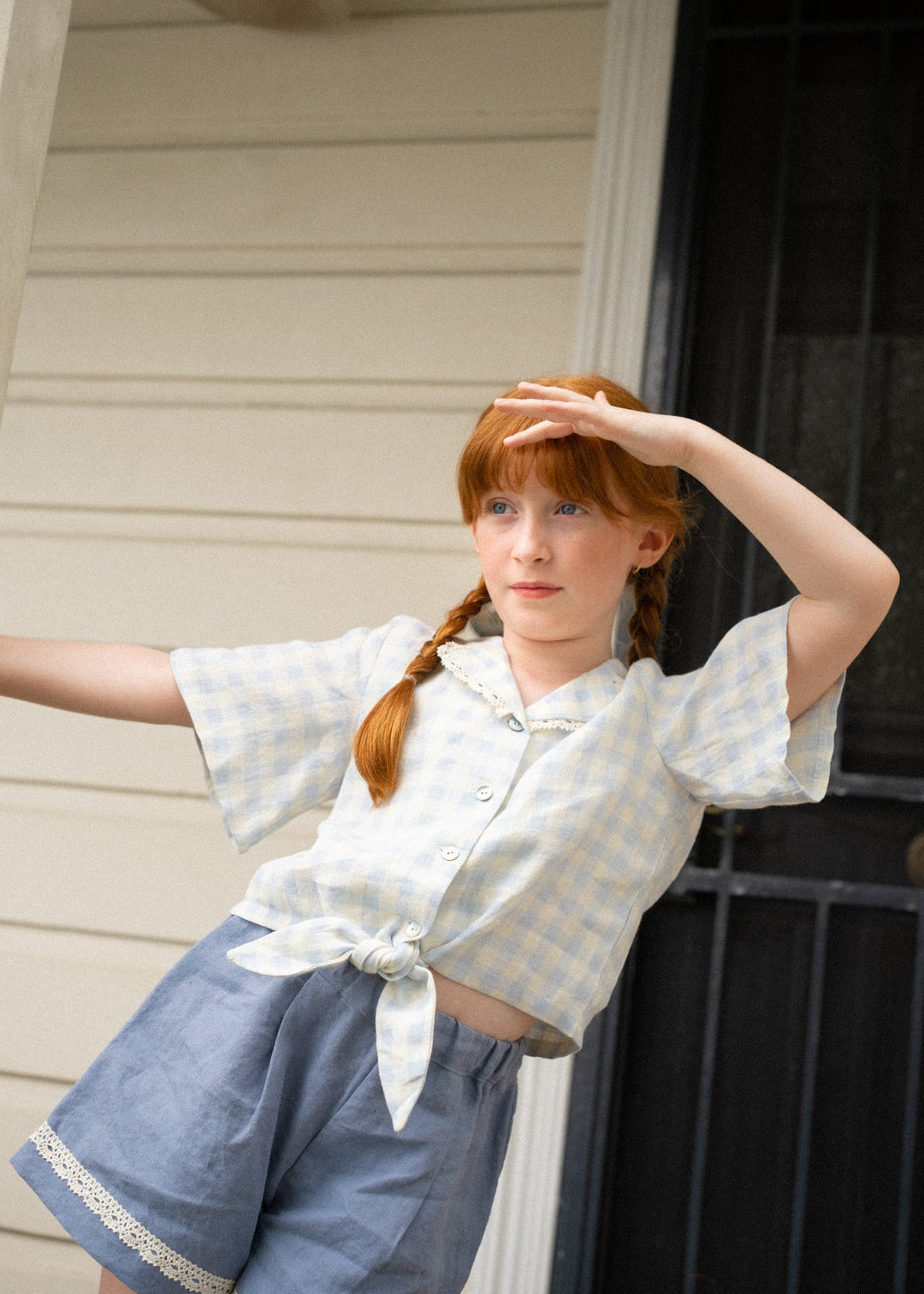 linen shorts