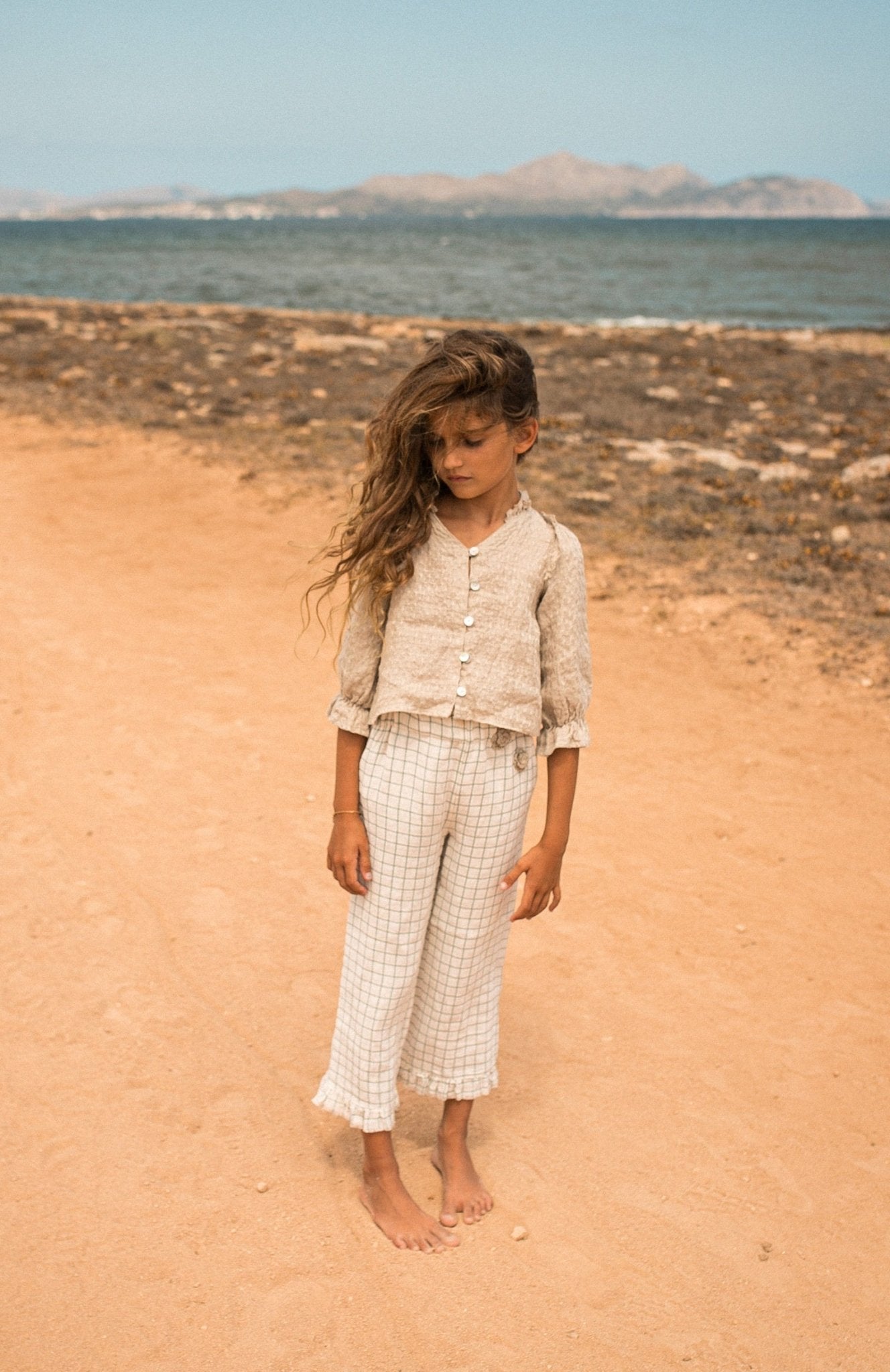 Mint Juli trousers - MajulaHandmade