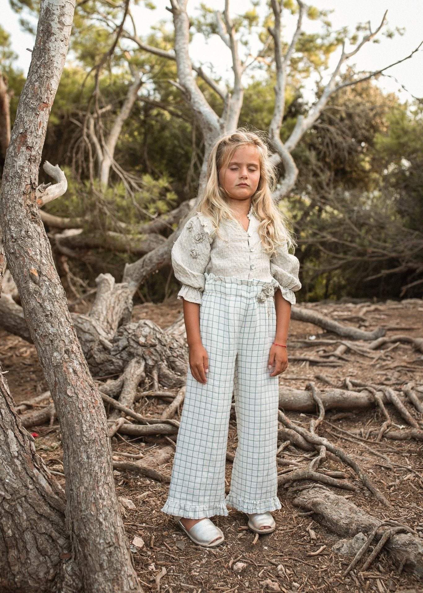 Mint Juli trousers - MajulaHandmade