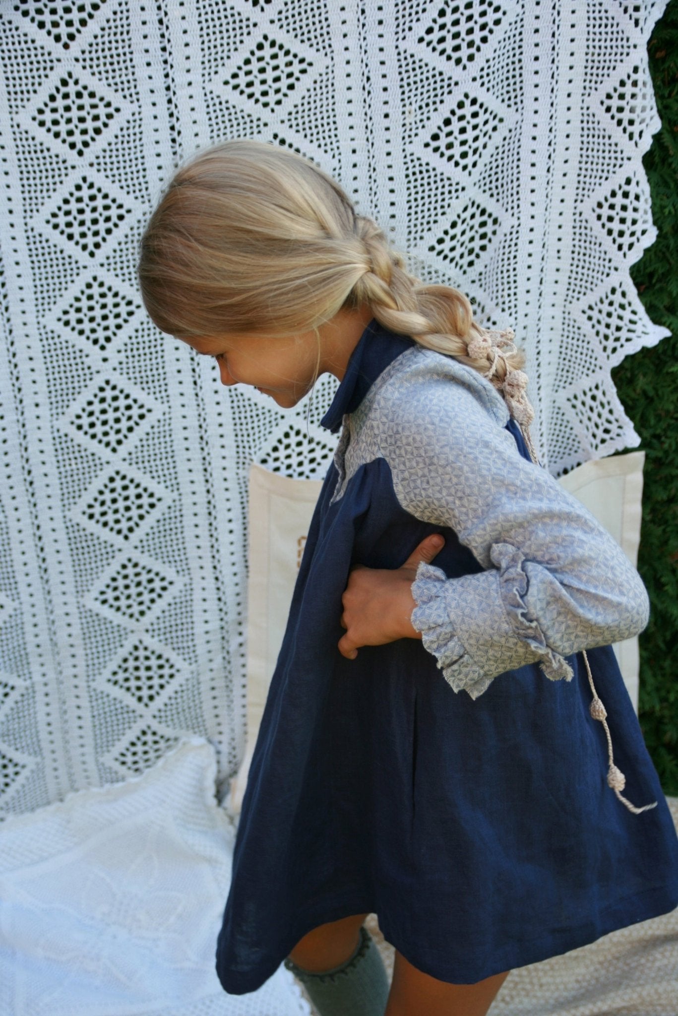 On dress - MajulaHandmade