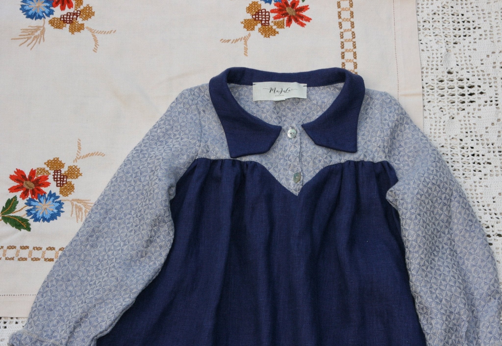 On dress - MajulaHandmade