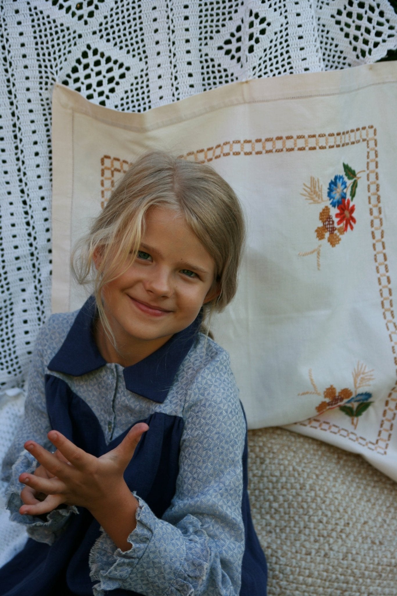 On dress - MajulaHandmade