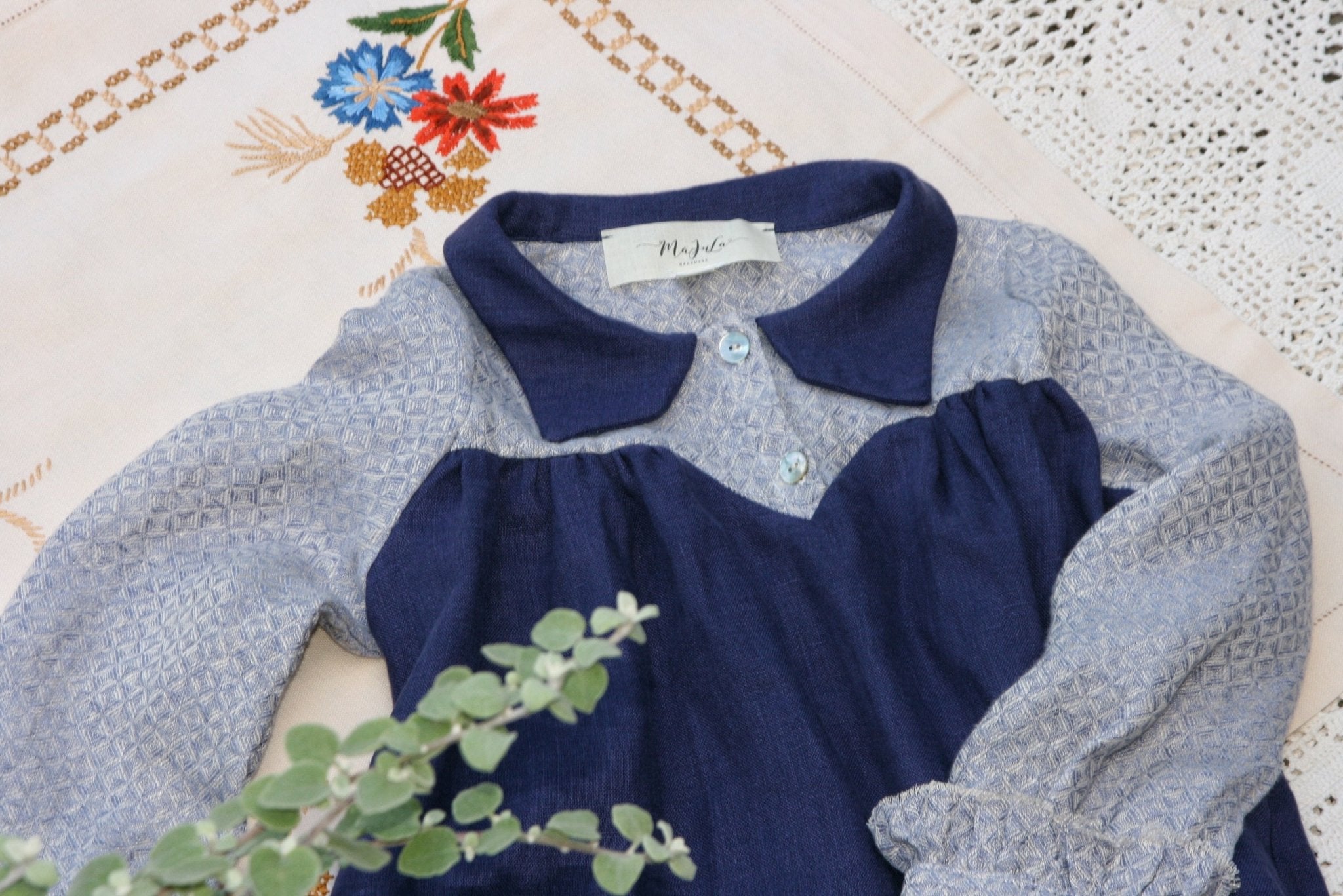 On dress - MajulaHandmade
