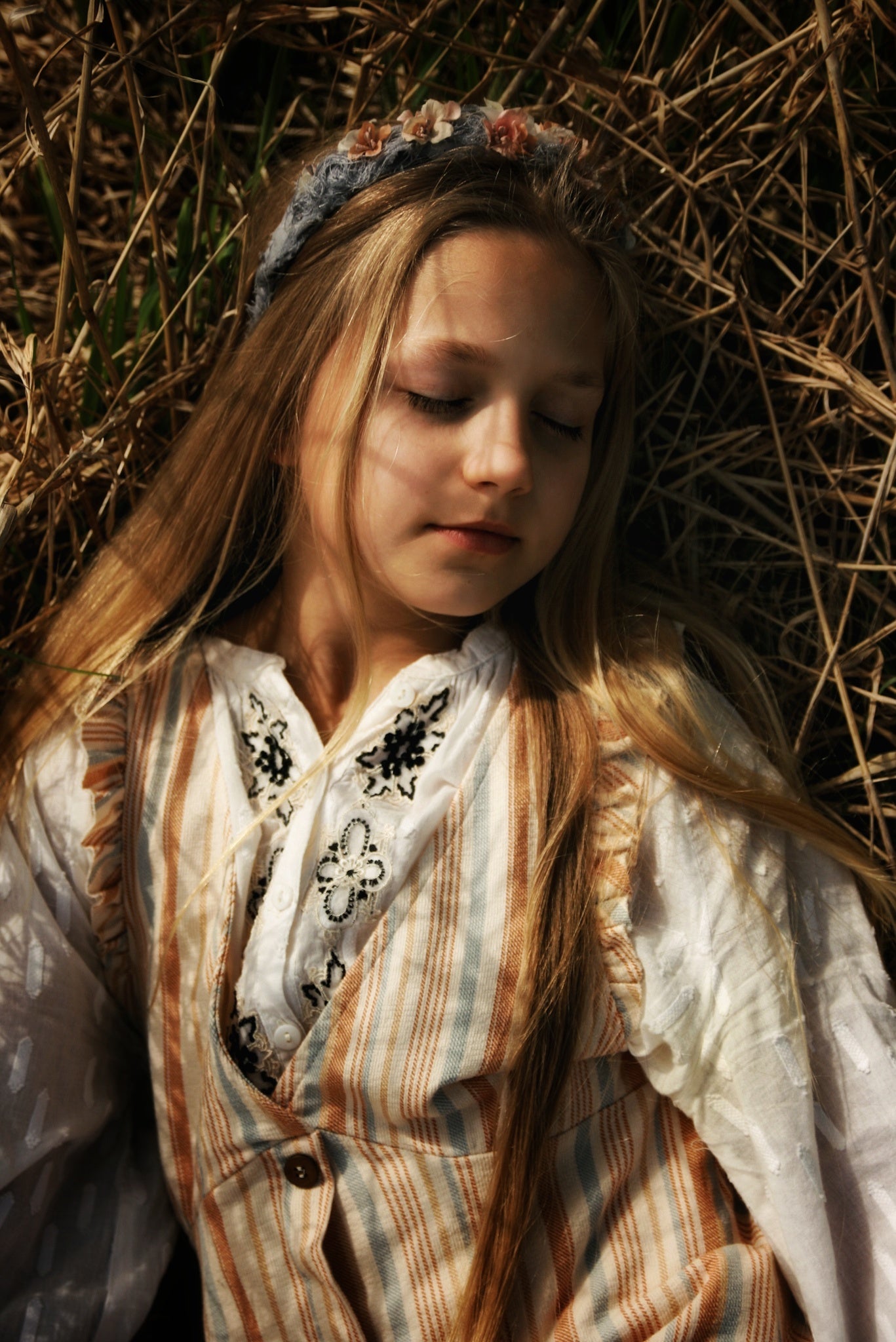 Retro pastel headband - MajulaHandmade