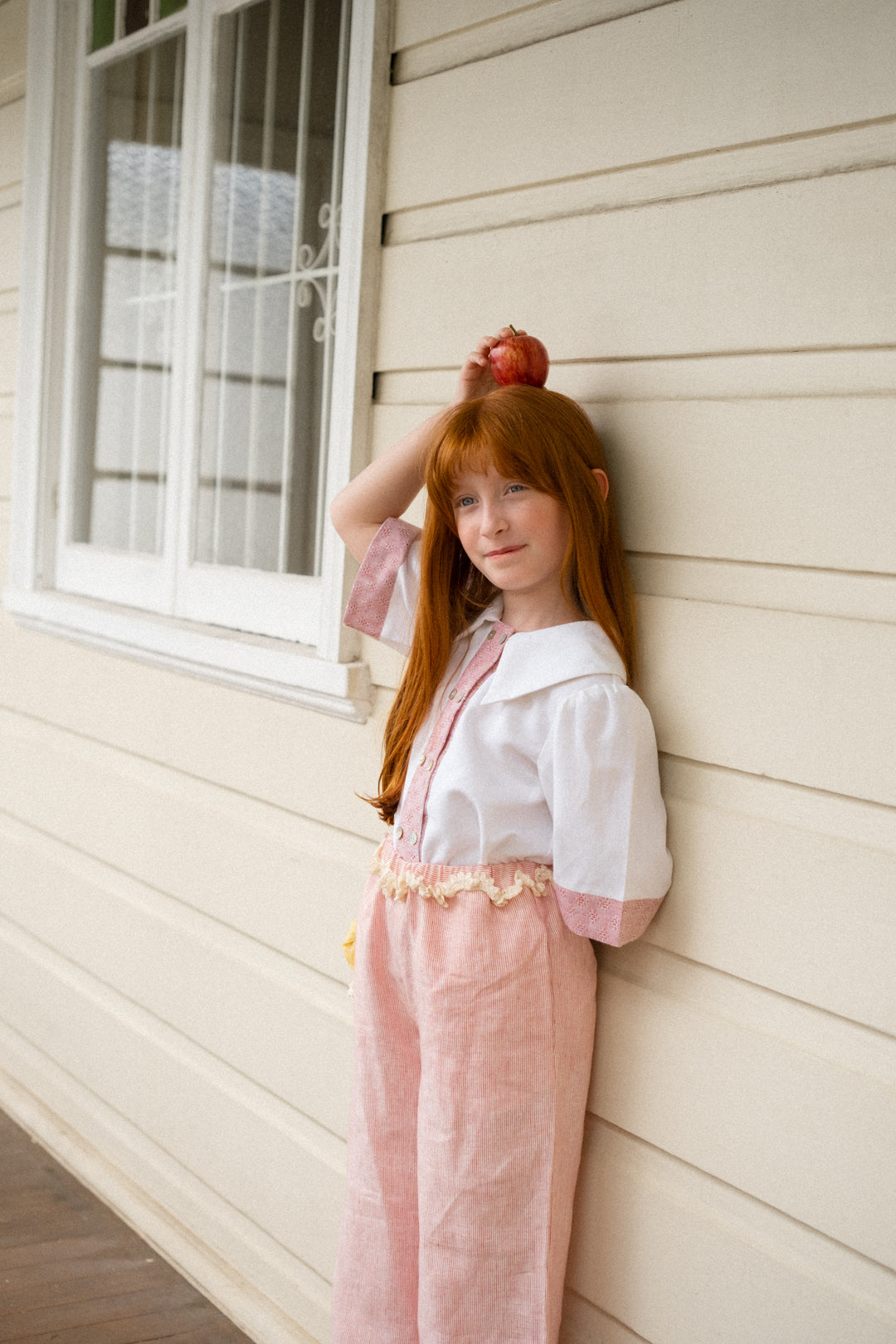 Striped linen pants -Lilly