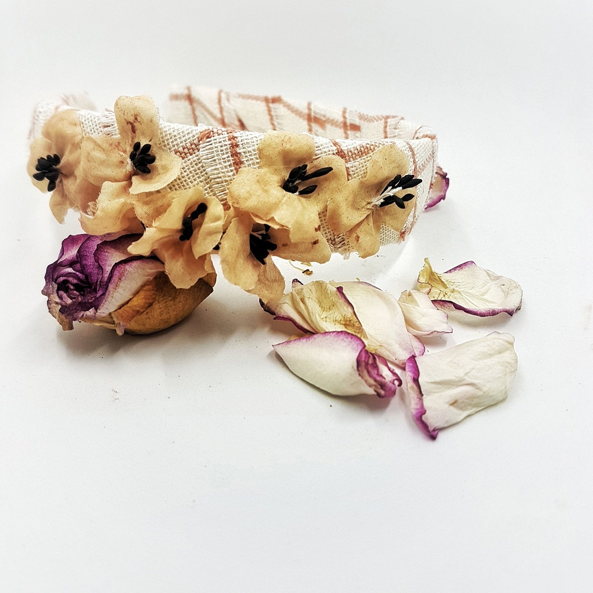 Sweet pea headband - MajulaHandmade