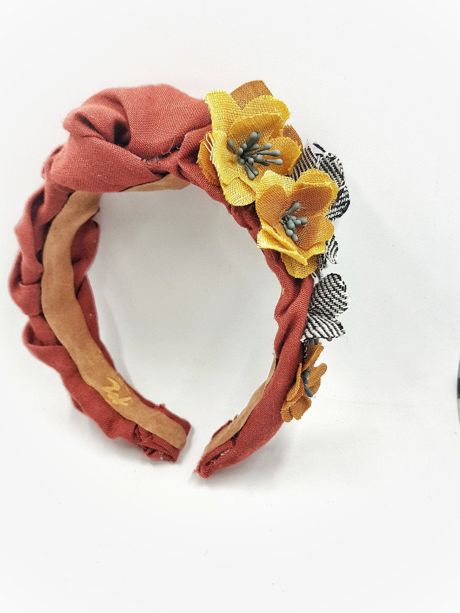 The Flowers wavy headband - MajulaHandmade