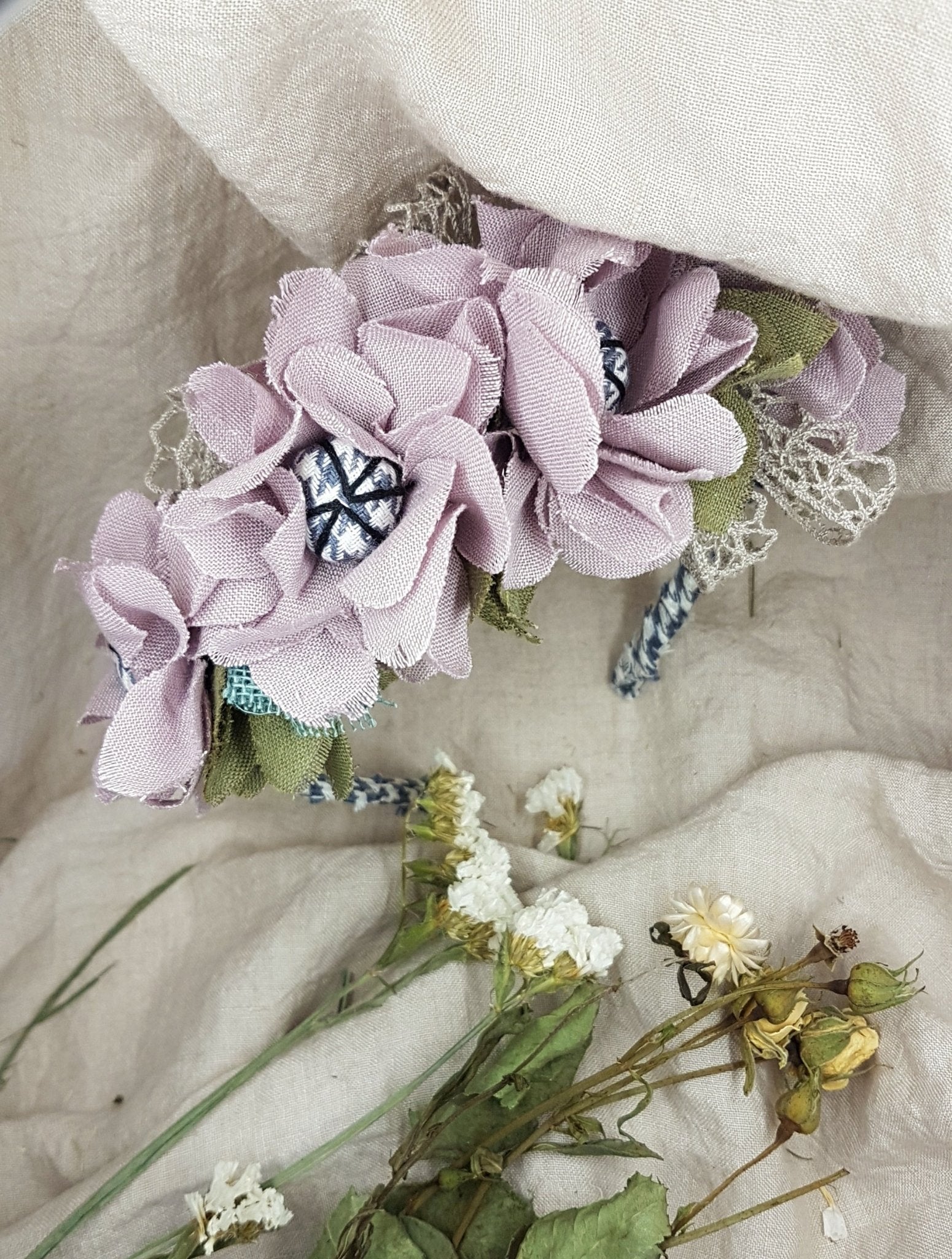 The garden headband - MajulaHandmade